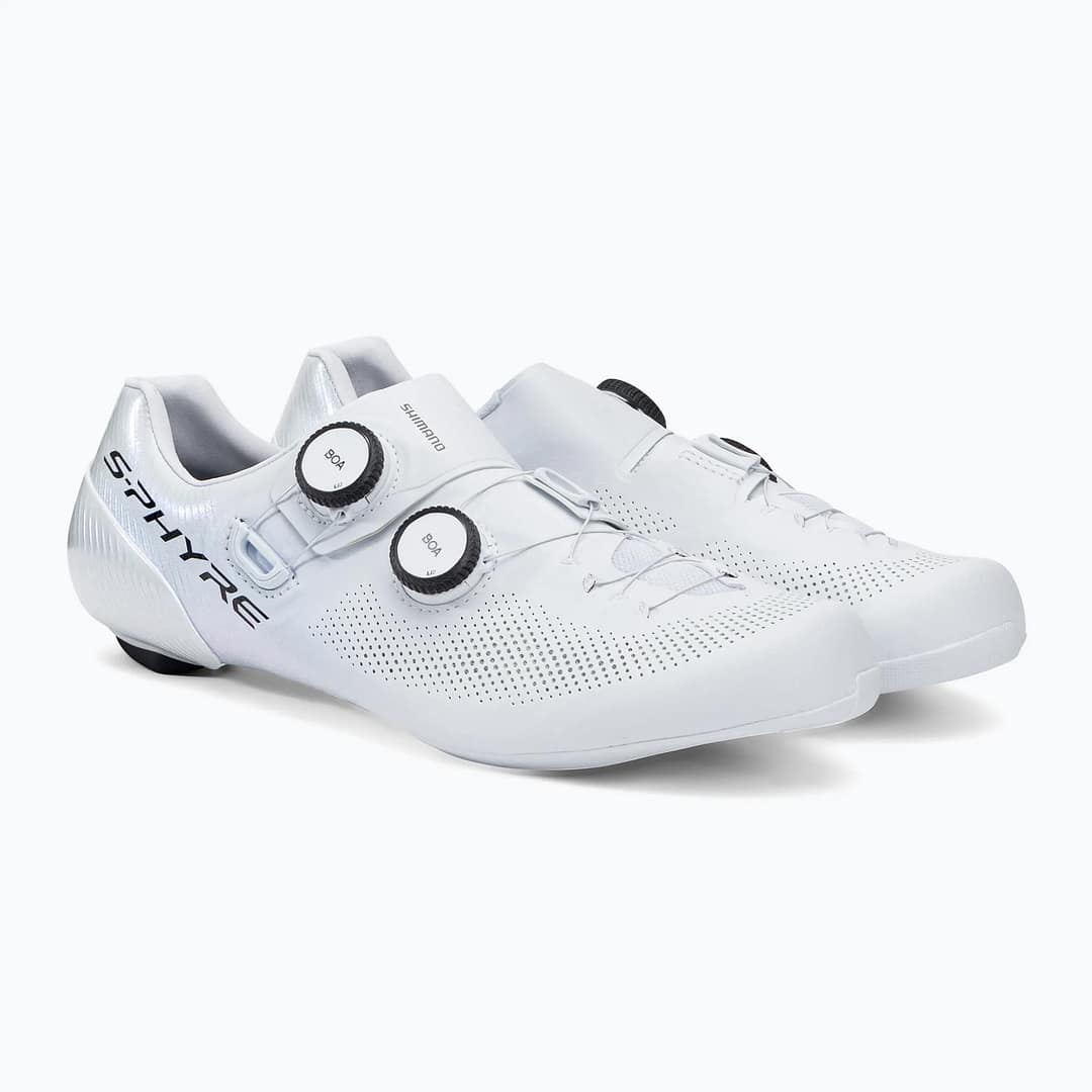 Buty szosowe Shimano S-PHYRE białe - obrazek 5