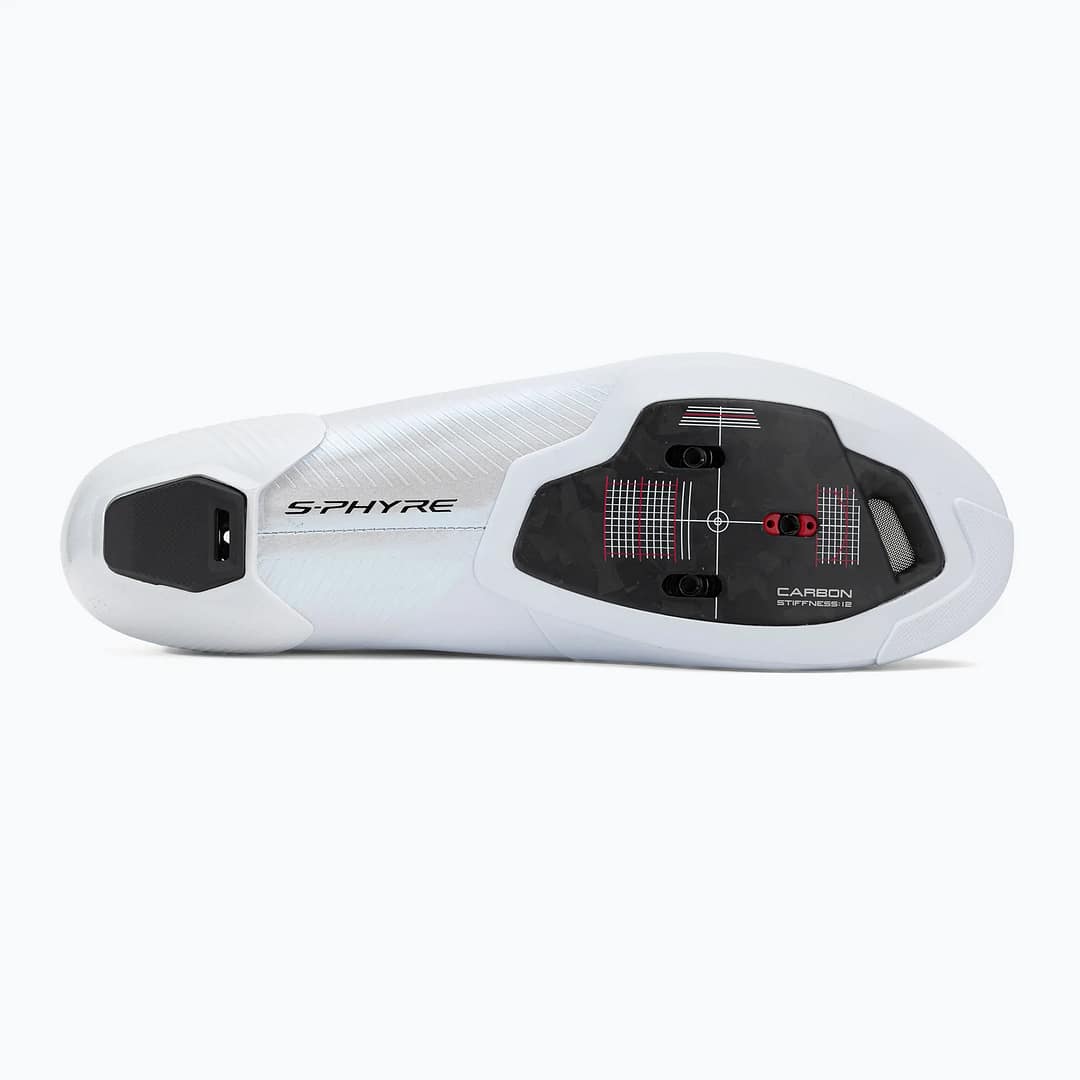 Buty szosowe Shimano S-PHYRE białe - obrazek 8