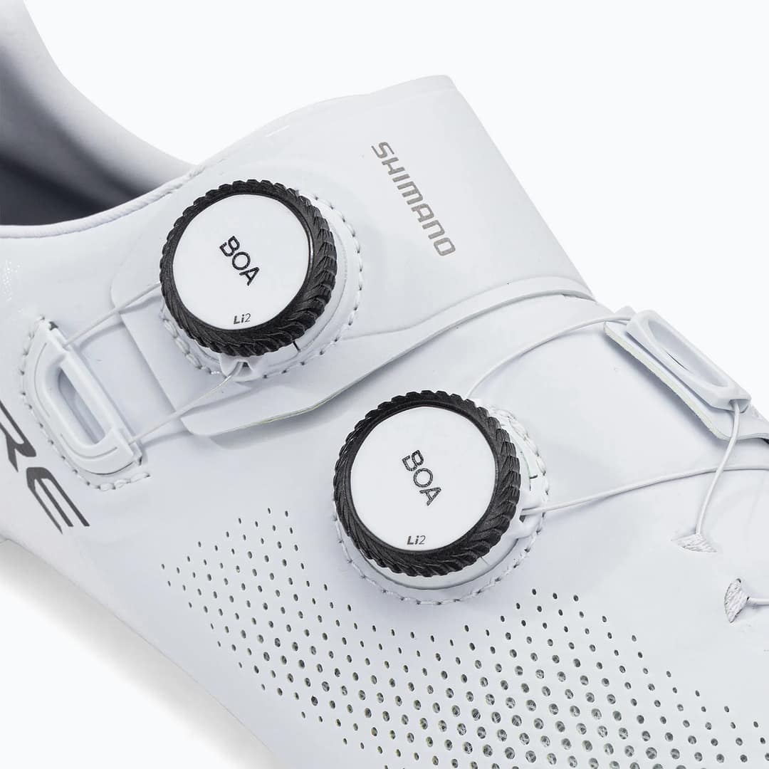Buty szosowe Shimano S-PHYRE białe - obrazek 6