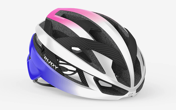 HL74010_-Rebel_Pearl-Metal-Pink-cyber-blue Kask Rudy Project Rebel Pearl Metal Pink / Cyber Blue Shiny
